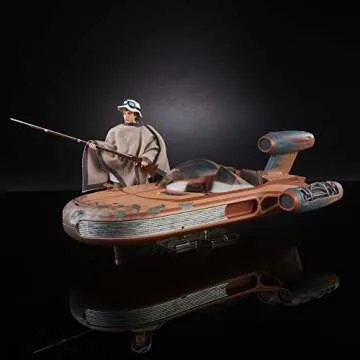 STAR WARS The Black Series Luke Skywalker Landspeeder & Figure
