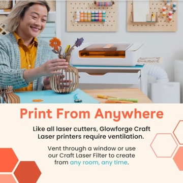 Glowforge Aura Laser Engraver Cutter for All Creatives