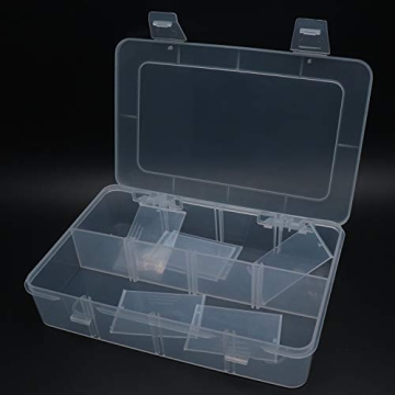 Xiaoyztan 8-Grid Snack Box - Versatile Storage Container