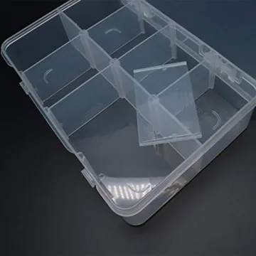Xiaoyztan 8-Grid Snack Box - Versatile Storage Container
