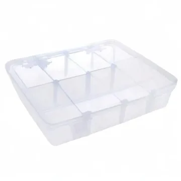 Xiaoyztan 8-Grid Snack Box - Versatile Storage Container
