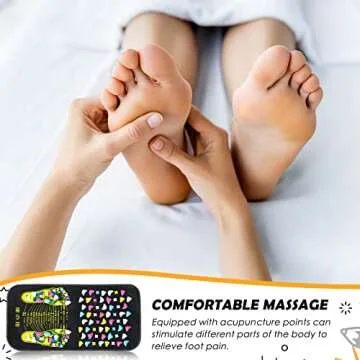 TrelaCo Foot Massage Mat for Relaxation and Reflexology