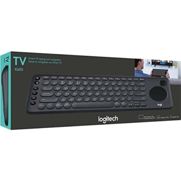 Logitech K600 TV Keyboard with Touchpad Features