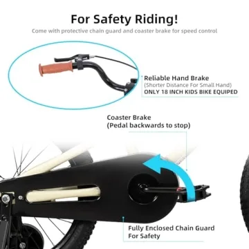 JOYSTAR Kids Bike 12 Inch for 2-4 Years Easy Assemble