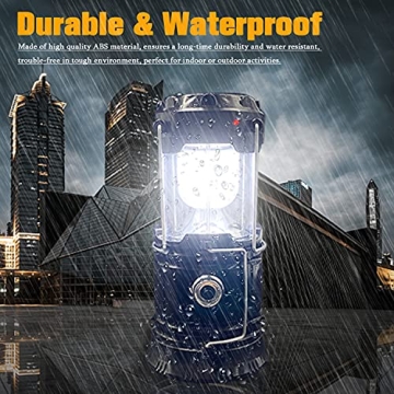 Portable LED Camping Lantern - Lightweight & Solar