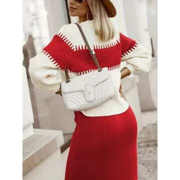 Stylish Women’s Casual Sweater Set Offers Comfort and Chic Style