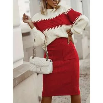 Stylish Women’s Casual Sweater Set Offers Comfort and Chic Style