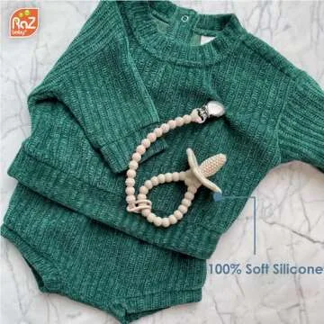 RaZbaby RaZberry Plus Baby Teether for Gum Relief