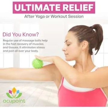 Acupoint Lacrosse Balls Therapy Set - Myofascial Massage Solution