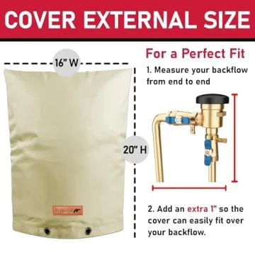 Redford Cold Snap Backflow Insulation Cover for Year-Round Protection