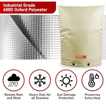 Redford Cold Snap Backflow Insulation Cover for Year-Round Protection