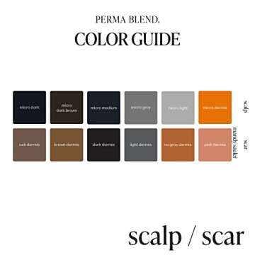 Perma Blend Permanent Makeup for Color Matching, Used For all Permanent Makeup Procedures, Professional Cosmetic Pigment - Ash Dermis, 0.5 oz
