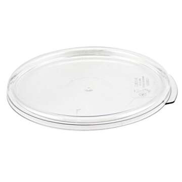 Cambro 2-Quart Round Food Storage Container with Lid