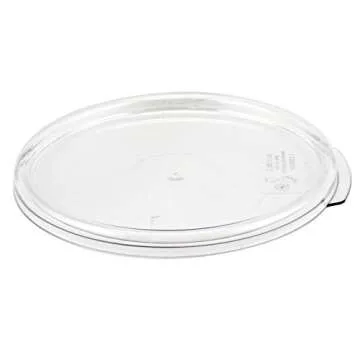 Cambro 2-Quart Round Food Storage Container with Lid