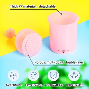 2Pcs Face Wash Foam Maker - Fun & Easy Cleansing Tool