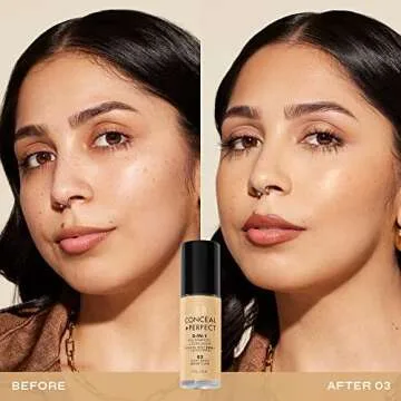 Milani Conceal + Perfect Liquid Foundation 45 Shades Available