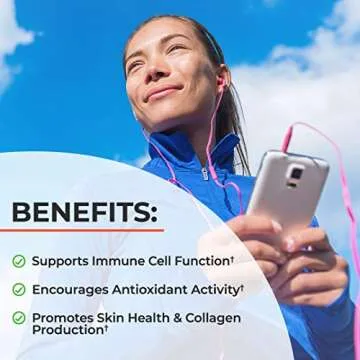 Vitamin C Complex Supplement with Rose Hips & Zinc Capsules