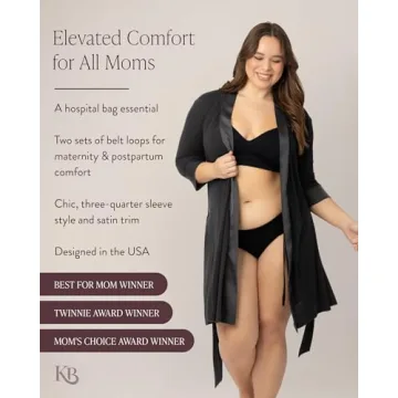 Kindred Bravely Emmaline Maternity Robe for New Moms