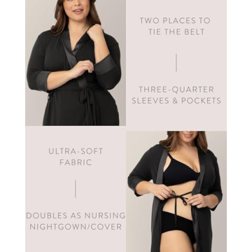 Kindred Bravely Emmaline Maternity Robe for New Moms
