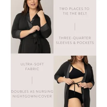 Kindred Bravely Emmaline Maternity Robe for New Moms