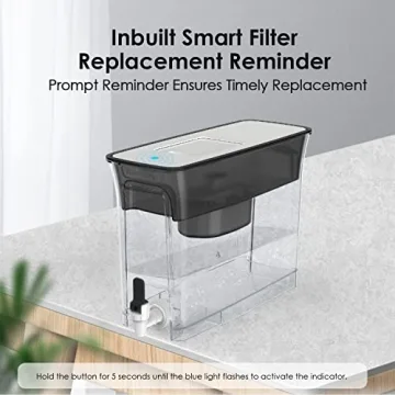 Waterdrop 35-Cup Slim Water Filter Dispenser for Clean Water