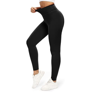 QUEENIEKE High Waisted Yoga Pants, Buttery Soft Leggings Squat Proof Running Workout Leggings for Wo...