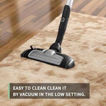 Sour Lemon Area Rugs 9x12 Living Room, Large Area Rug Shag Shaggy Carpet Soft Plush Furry Bedside Rug, Machine Washable Area Rugs for Bedroom Kids Girls Boys Home Decor Anti Slip