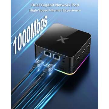 Powerful Compact Mini PC with 16GB RAM 512GB SSD