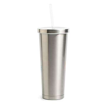 Pioneer Woman Floral Stainless Steel Tumblers - 24 Oz Set
