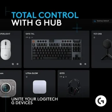 Logitech G Yeti Orb RGB Gaming Microphone for Streaming