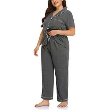 Buy ZERDOCEAN Plus Size Pajamas Set for Women