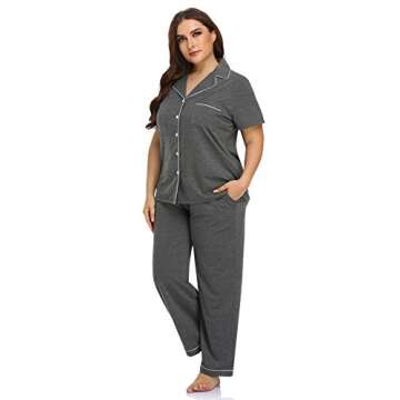 Buy ZERDOCEAN Plus Size Pajamas Set for Women