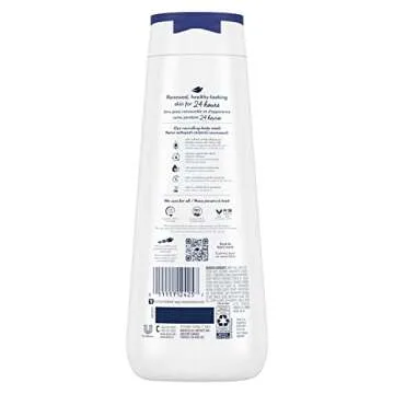 Dove Body Wash with Natural Nourishers for Deep Moisture and Soft Skin 20 oz (Pack of 4)