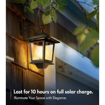 Upgrade Your Garden with Solar Wall Lanterns - Durable & Elegant