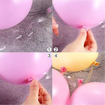 Balloon Arch Garland Kit – 10 Rolls for Stunning Decor