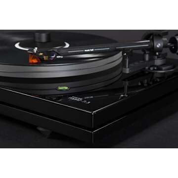 Music Hall MMF-7.3 2-Speed Audiophile Turntable With Ortofon 2M Bronze Cartridge