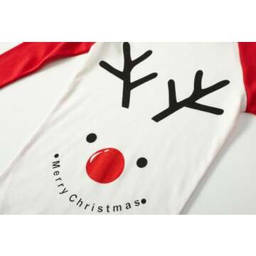 Kids Christmas Snowman Cotton Pajamas - Soft & Snug