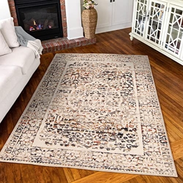 Simply Southern Cottage Laurel Area Rug 8'x10' Off White