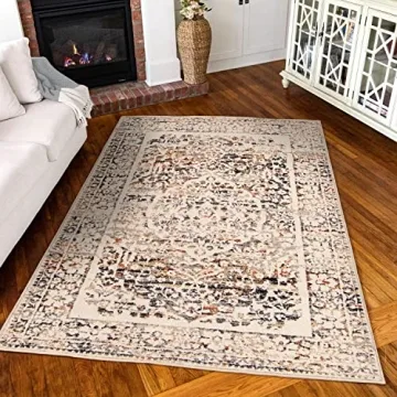 Simply Southern Cottage Laurel Area Rug 8'x10' Off White