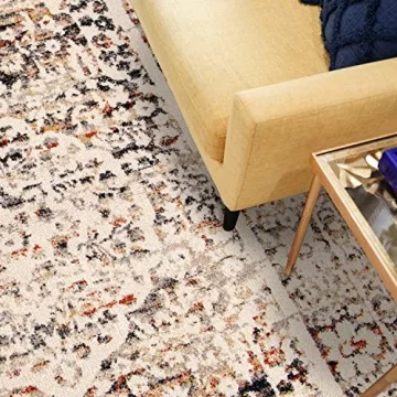 Simply Southern Cottage Laurel Area Rug 8'x10' Off White