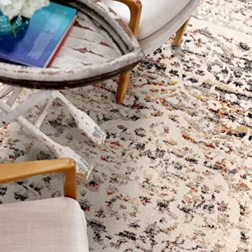 Simply Southern Cottage Laurel Area Rug 8'x10' Off White