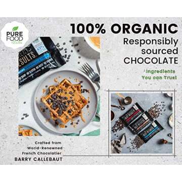 Barry Callebaut Semi Sweet Mini Chocolate Chips | All Natural | Certified Kosher | Gluten-Free, Dairy-Free, Nut-Free | Vegan | 9 oz bag (Semi Sweet Mini Chocolate Chips, 4 Packs)