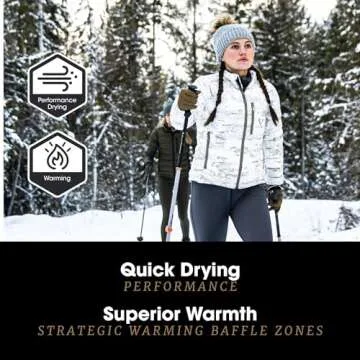 FORLOH Women's ThermoNeutral Down Jacket - Outdoor Insulation