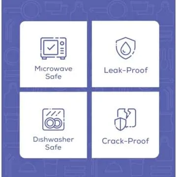 Comfy Package [12 Sets - 64 oz. Disposable Plastic Food Storage Deli Containers With Lids, Ice Cream Bucket & Soup Pail