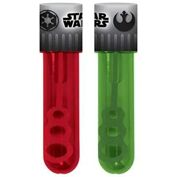 Star Wars Galaxy of Adventures Bubble Tubes - Pack of 4 (1 oz Each) - Perfect for Kids' Parties & Co...