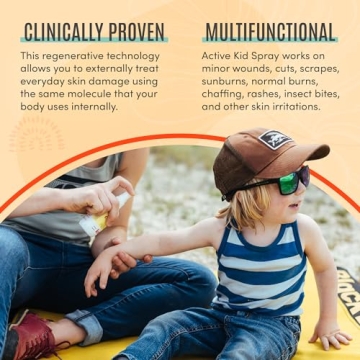 Active Skin Repair First Aid Spray for Kids - 3oz