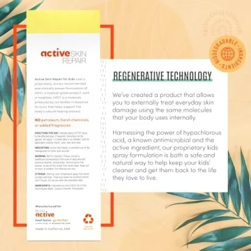 Active Skin Repair First Aid Spray for Kids - 3oz