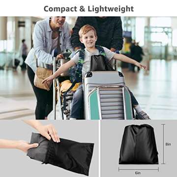 Rewondah Inflatable Foot Rest: Essential Travel Comfort