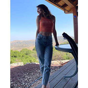 One Shoulder Crop Top - Stylish and Flattering Design