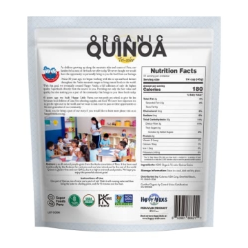 Happy Andes Tri-Color Organic Quinoa for Healthy Meals